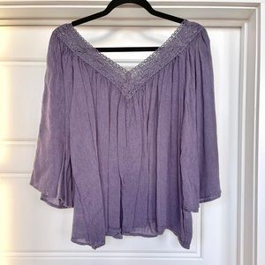 Ralph Lauren Off the Shoulder Top